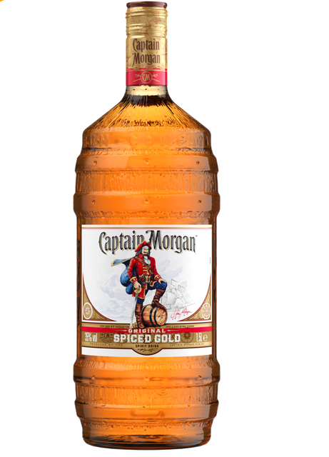 Напій алк. на основі рому Captain Morgan Spiced Gold 35% 1.5 л 